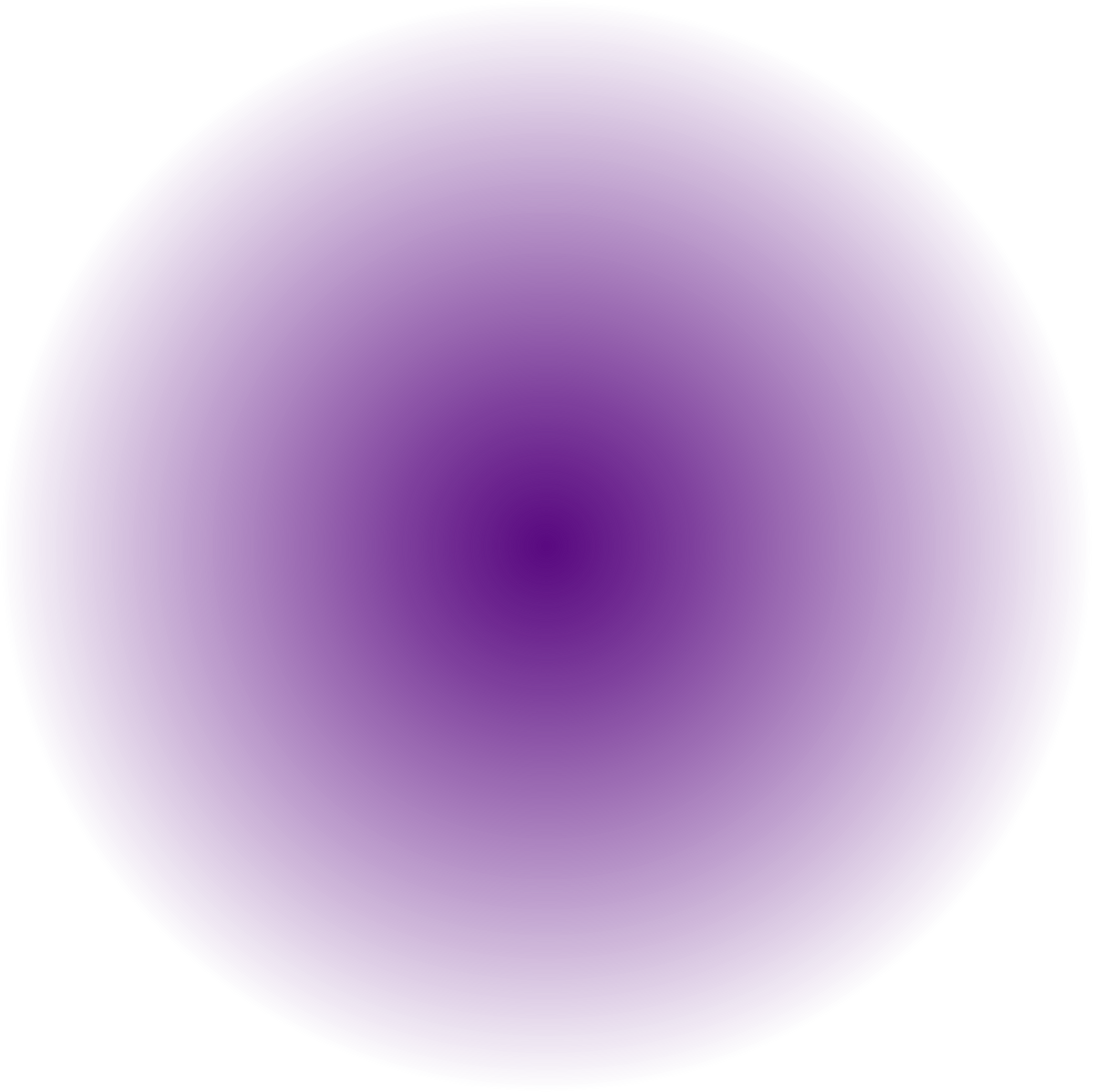 Indigo transparent round gradient